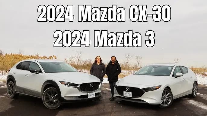 Jakie są dokładne wymiary Mazdy 3? Porównujemy z CX-3 i CX-30