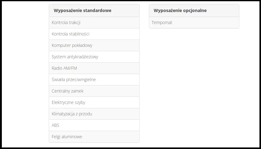 Jak sprawdzić wyposażenie auta? Kontrola Wyposażenia z Numeru VIN
