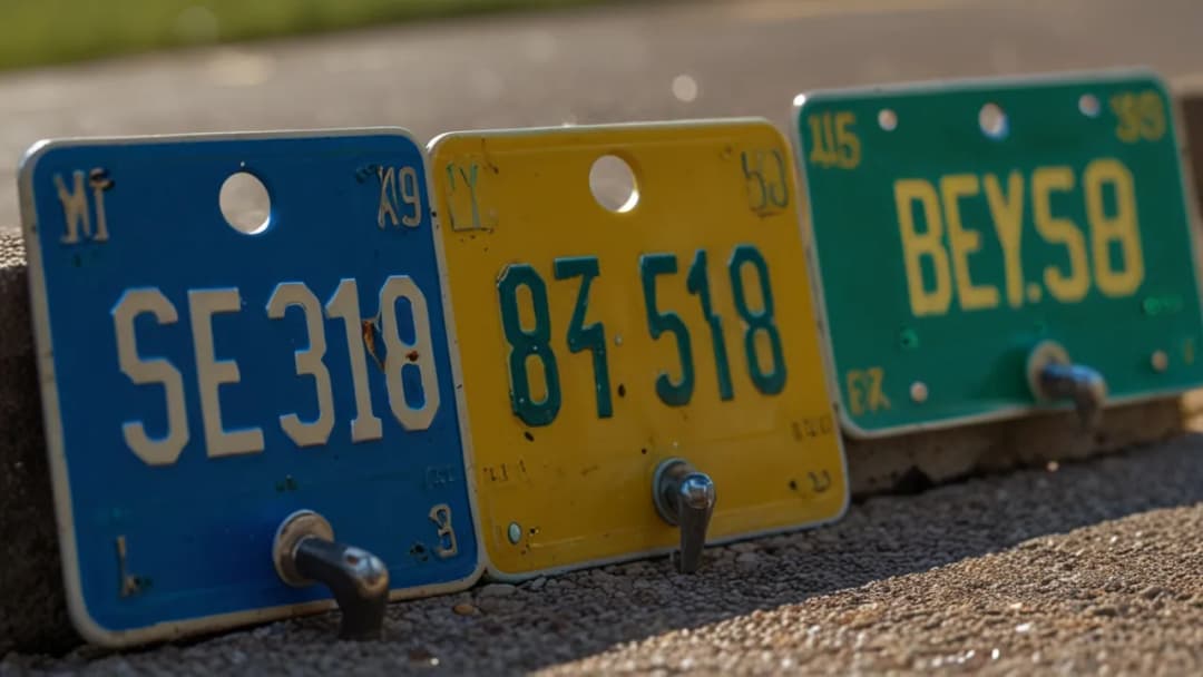 Co oznaczają żółte tablice rejestracyjne? Sekrety ujawnione!