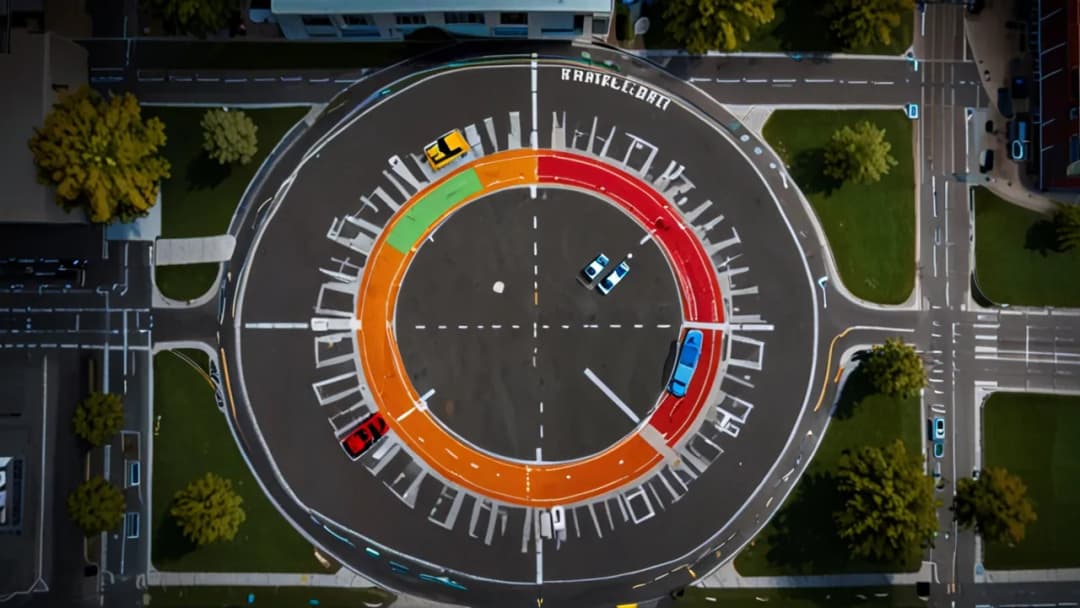 Oto 5 zasad jazdy na rondzie, które uchronią Cię przed kolizją