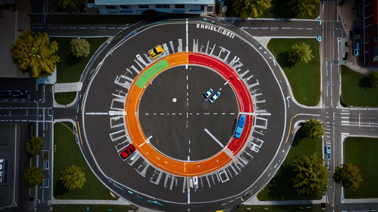 Oto 5 zasad jazdy na rondzie, które uchronią Cię przed kolizją